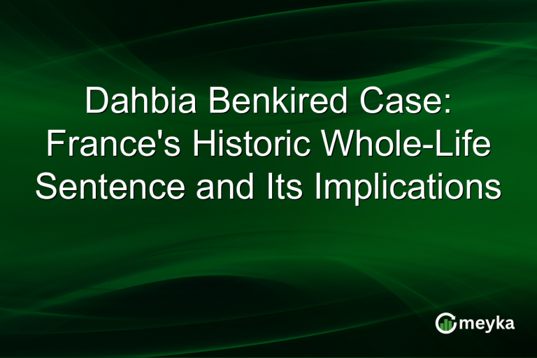 Dahbia Benkired Case: France's Historic Whole-Life Sentence and Its Implications