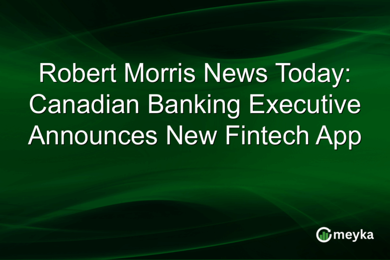 Robert Morris News Today: Canadian Banking Executive Announces New Fintech App