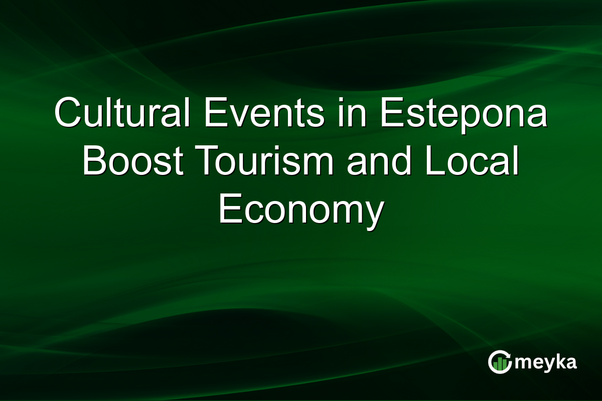 Cultural Events in Estepona Boost Tourism and Local Economy