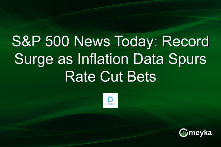 S&P 500 News Today: Record Surge as Inflation Data Spurs Rate Cut Bets