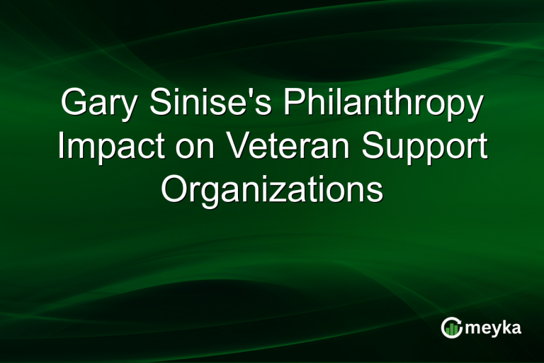 Gary Sinise's Philanthropy Impact on Veteran Support Organizations