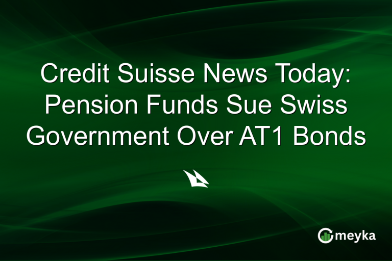 Credit Suisse News Today: Pension Funds Sue Swiss Government Over AT1 Bonds
