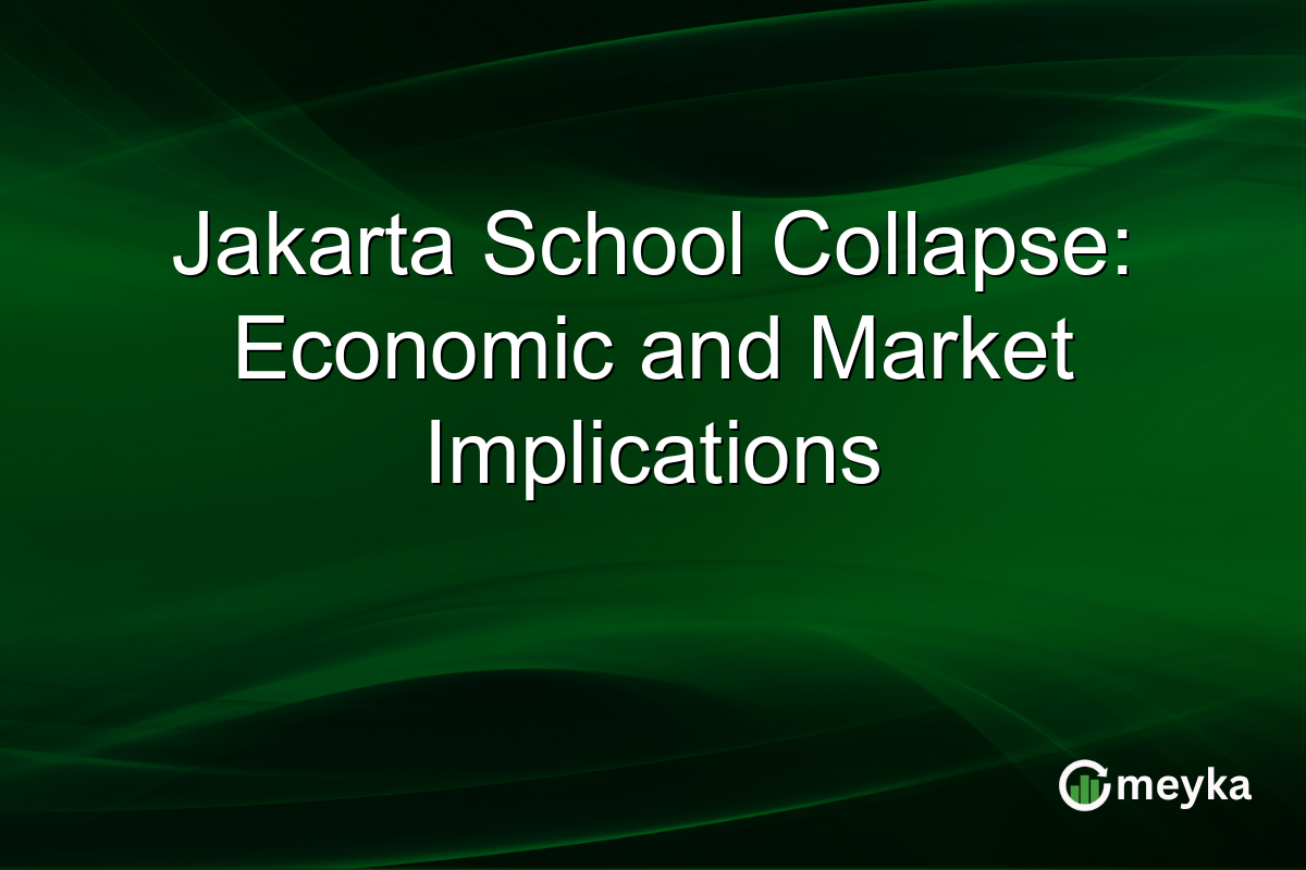 Jakarta School Collapse: Economic and Market Implications
