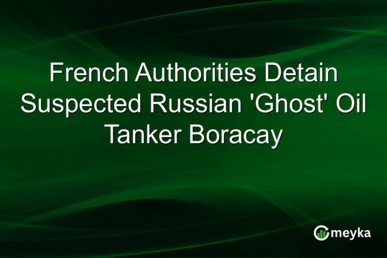 French Authorities Detain Suspected Russian 'Ghost' Oil Tanker Boracay