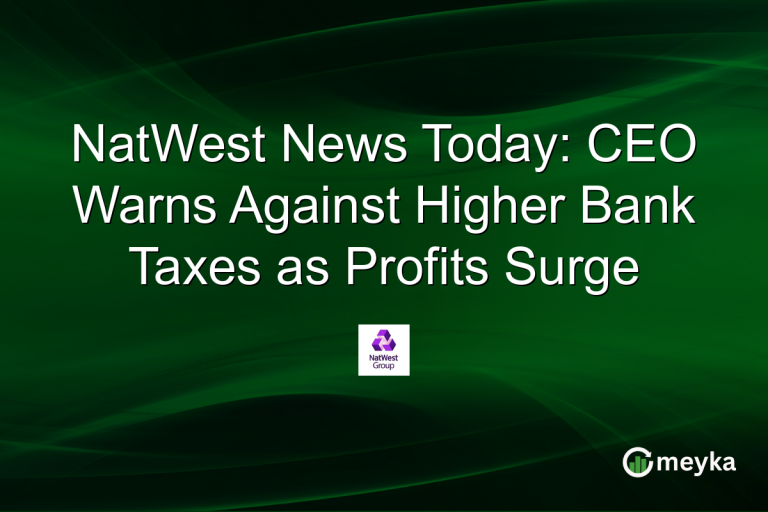 NatWest News Today: CEO Warns Against Higher Bank Taxes as Profits Surge