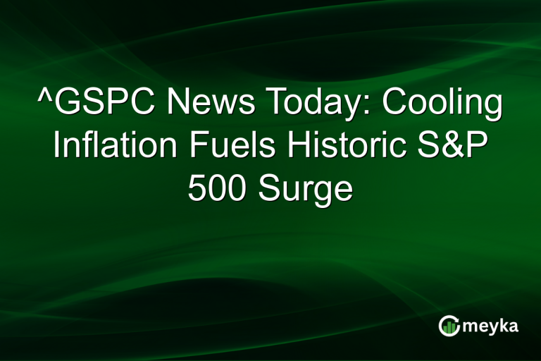 ^GSPC News Today: Cooling Inflation Fuels Historic S&P 500 Surge
