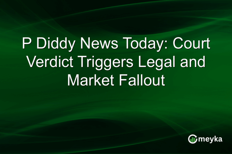 P Diddy News Today: Court Verdict Triggers Legal and Market Fallout