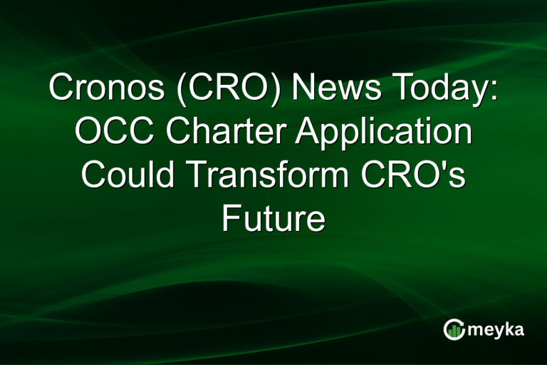 Cronos (CRO) News Today: OCC Charter Application Could Transform CRO's Future