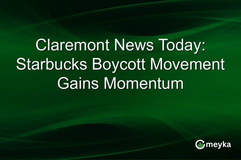 Claremont News Today: Starbucks Boycott Movement Gains Momentum