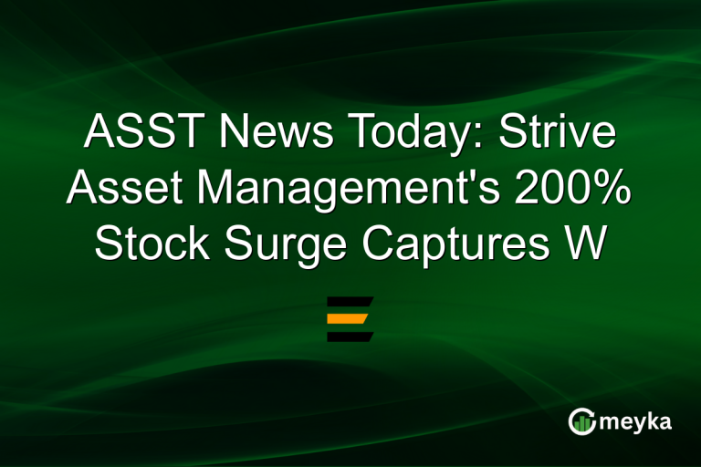 ASST News Today: Strive Asset Management's 200% Stock Surge Captures W