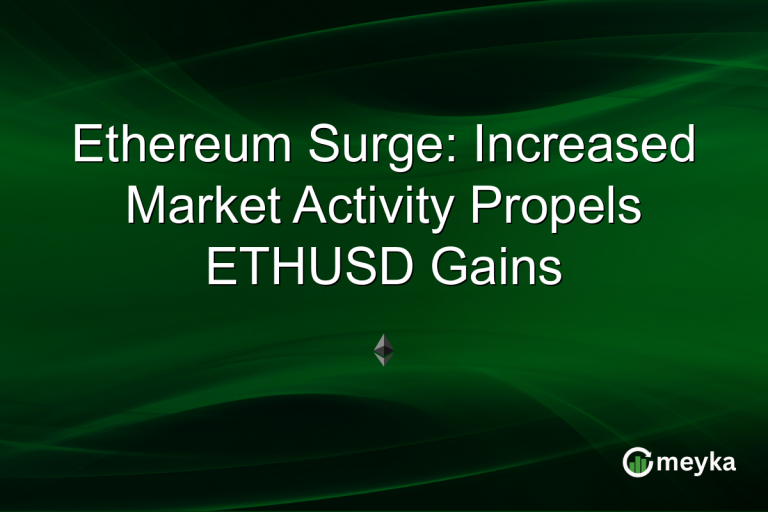 Ethereum Surge: Increased Market Activity Propels ETHUSD Gains