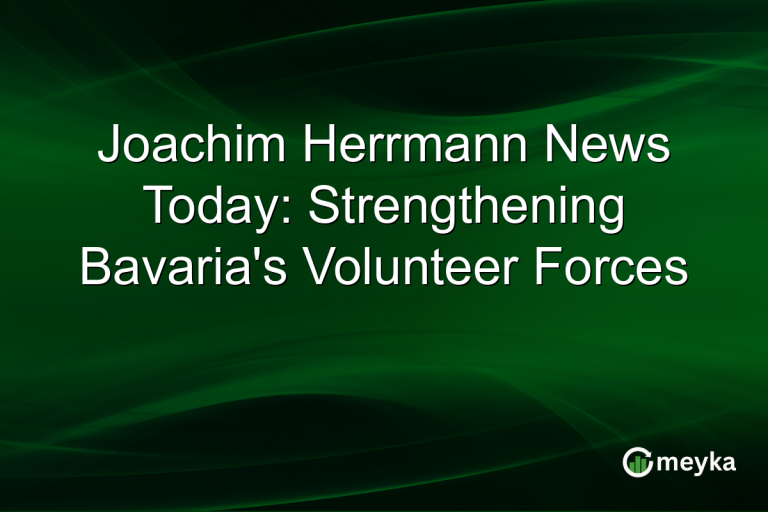 Joachim Herrmann News Today: Strengthening Bavaria's Volunteer Forces