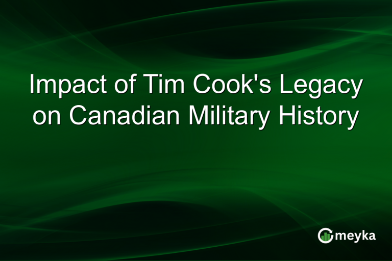 Impact of Tim Cook's Legacy on Canadian Military History