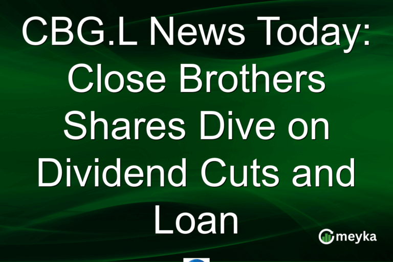 CBG.L News Today: Close Brothers Shares Dive on Dividend Cuts and Loan