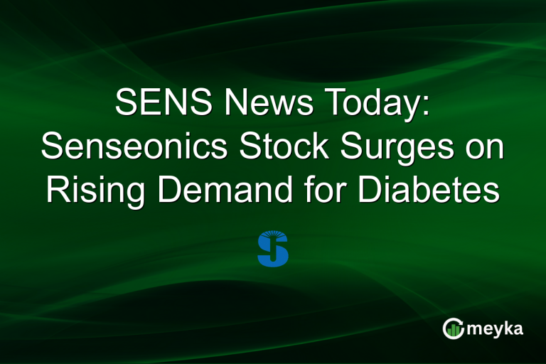 SENS News Today: Senseonics Stock Surges on Rising Demand for Diabetes