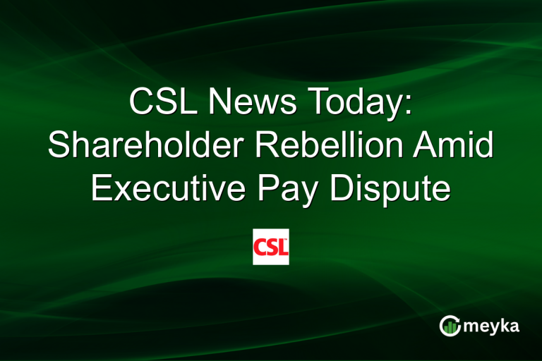 CSL News Today: Shareholder Rebellion Amid Executive Pay Dispute