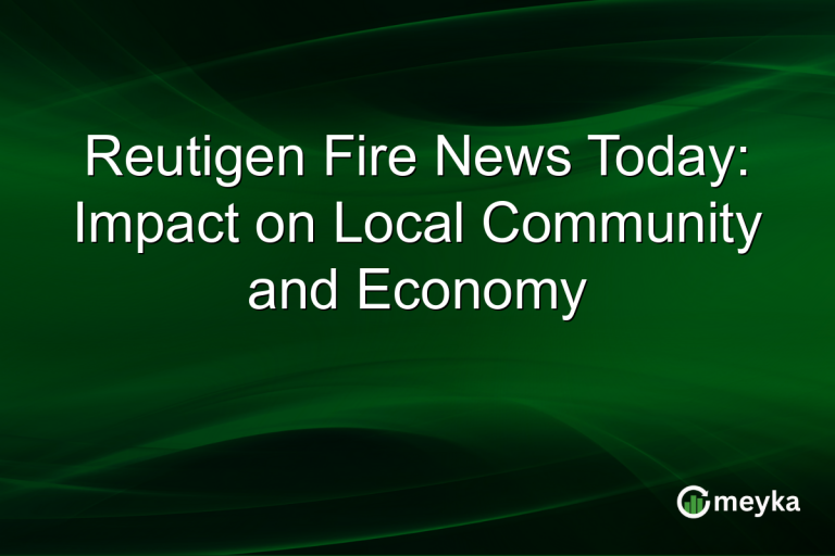 Reutigen Fire News Today: Impact on Local Community and Economy