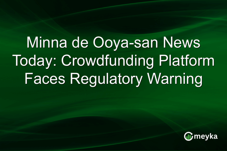 Minna de Ooya-san News Today: Crowdfunding Platform Faces Regulatory Warning
