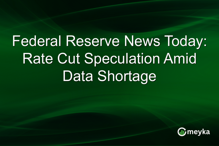 Federal Reserve News Today: Rate Cut Speculation Amid Data Shortage