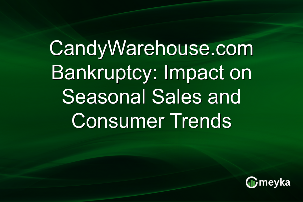 CandyWarehouse.com Bankruptcy: Impact on Seasonal Sales and Consumer Trends