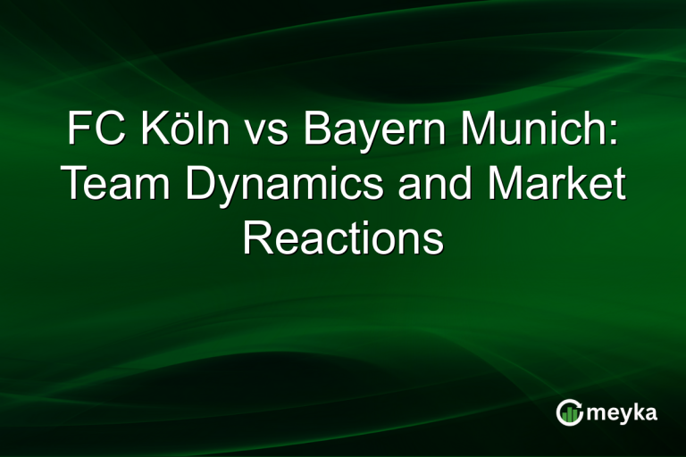 FC Köln vs Bayern Munich: Team Dynamics and Market Reactions