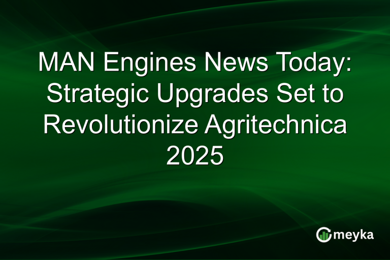 MAN Engines News Today: Strategic Upgrades Set to Revolutionize Agritechnica 2025