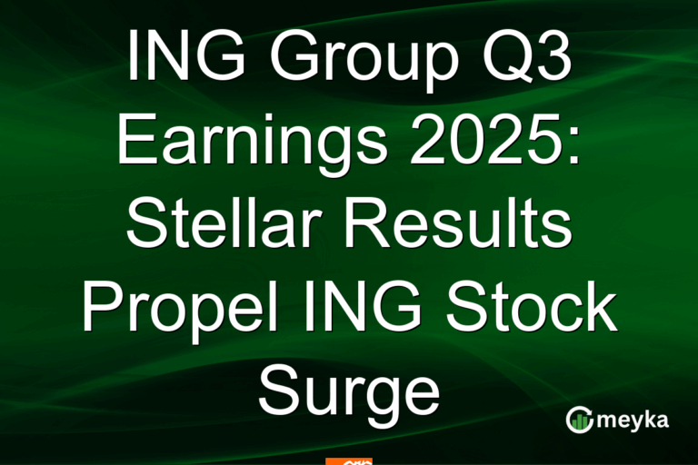 ING Group Q3 Earnings 2025: Stellar Results Propel ING Stock Surge