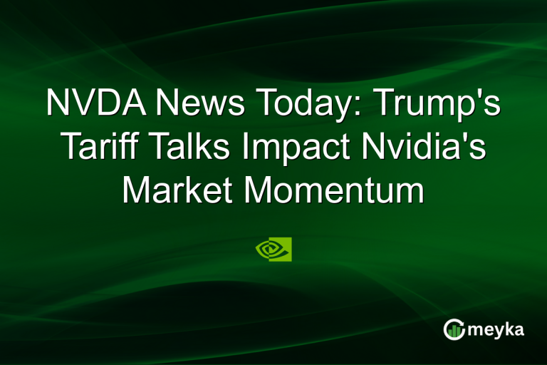NVDA News Today: Trump's Tariff Talks Impact Nvidia's Market Momentum