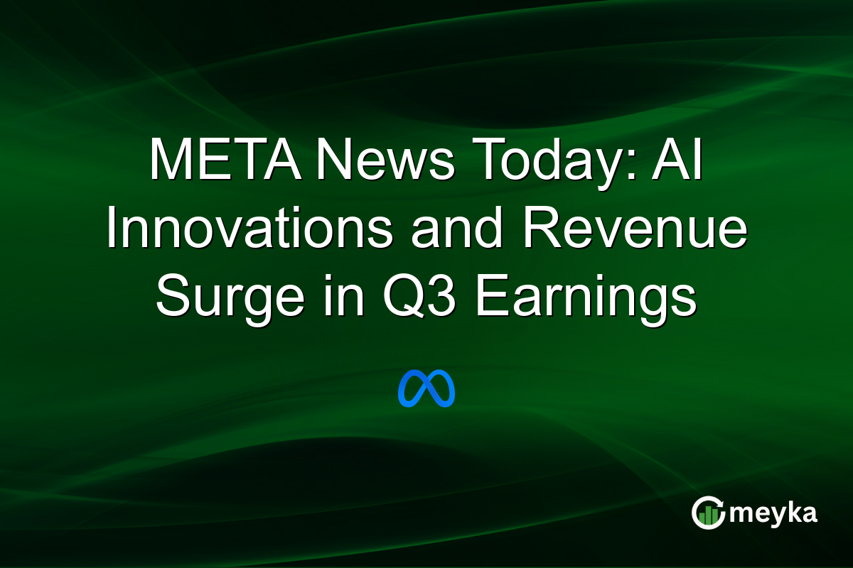 META News Today: AI Innovations and Revenue Surge in Q3 Earnings