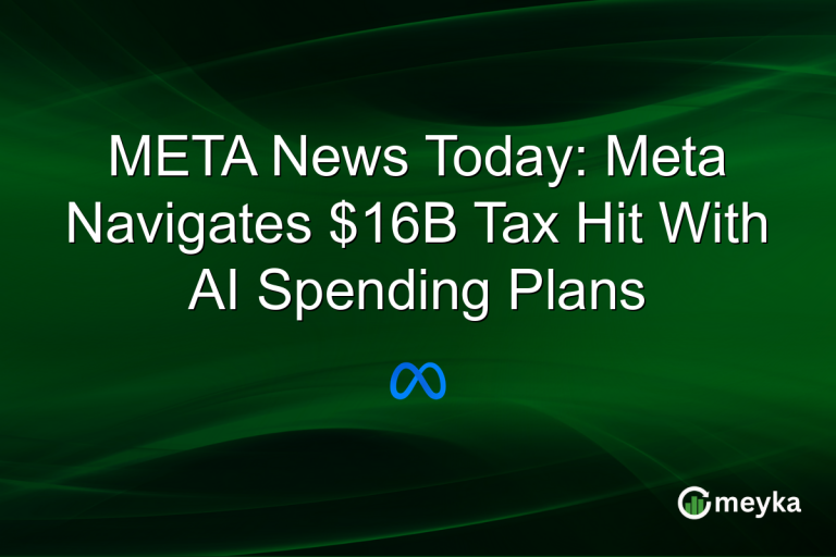 META News Today: Meta Navigates $16B Tax Hit With AI Spending Plans