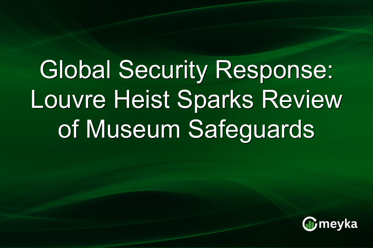 Global Security Response: Louvre Heist Sparks Review of Museum Safeguards
