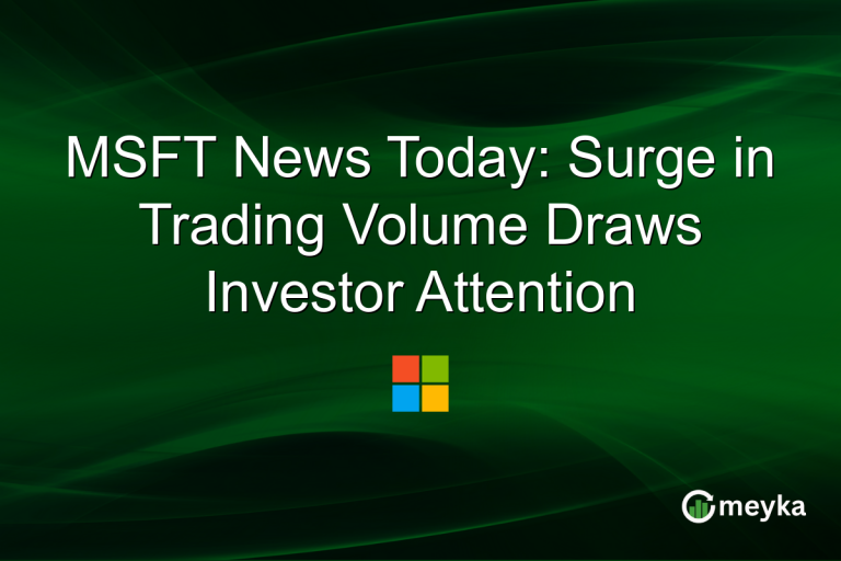 MSFT News Today: Surge in Trading Volume Draws Investor Attention