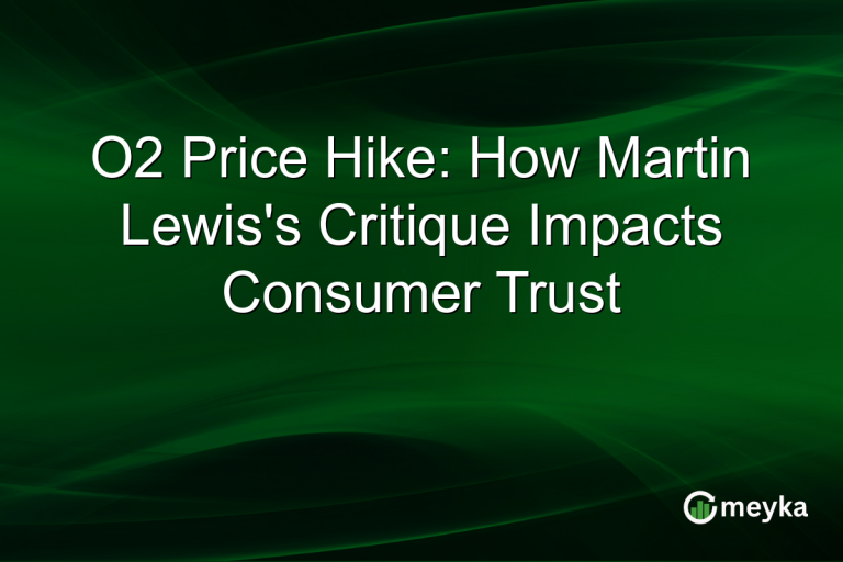 O2 Price Hike: How Martin Lewis's Critique Impacts Consumer Trust