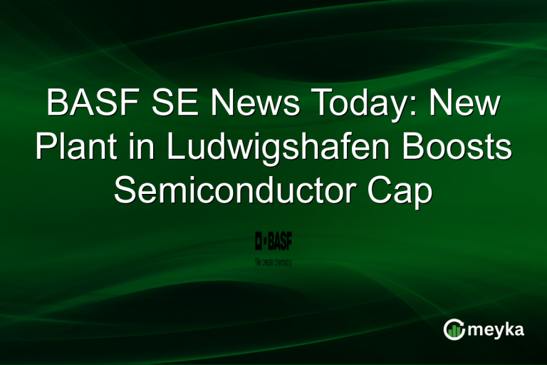 BASF SE News Today: New Plant in Ludwigshafen Boosts Semiconductor Cap