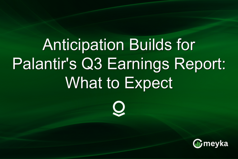 Anticipation Builds for Palantir's Q3 Earnings Report: What to Expect
