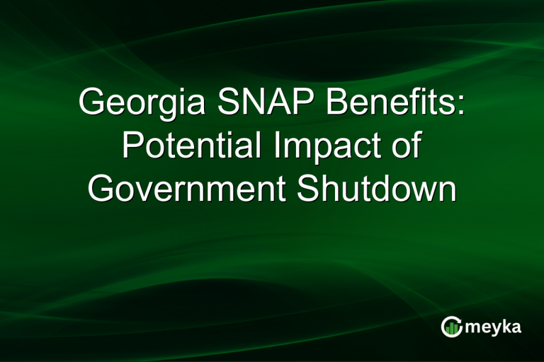 Georgia SNAP Benefits: Potential Impact of Government Shutdown