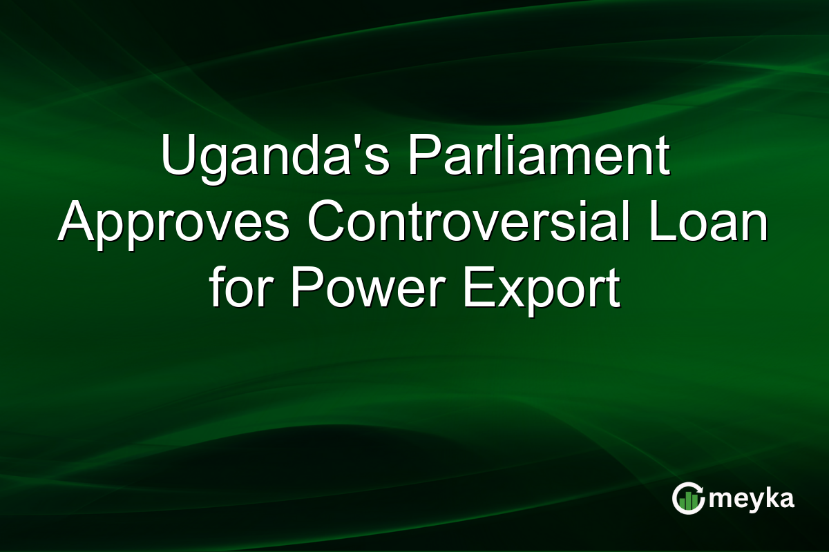Uganda's Parliament Approves Controversial Loan for Power Export
