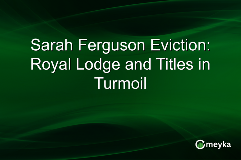 Sarah Ferguson Eviction: Royal Lodge and Titles in Turmoil