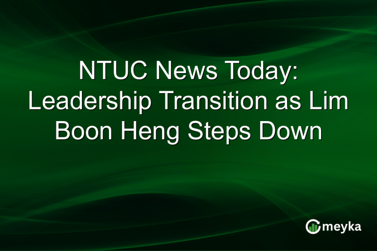 NTUC News Today: Leadership Transition as Lim Boon Heng Steps Down