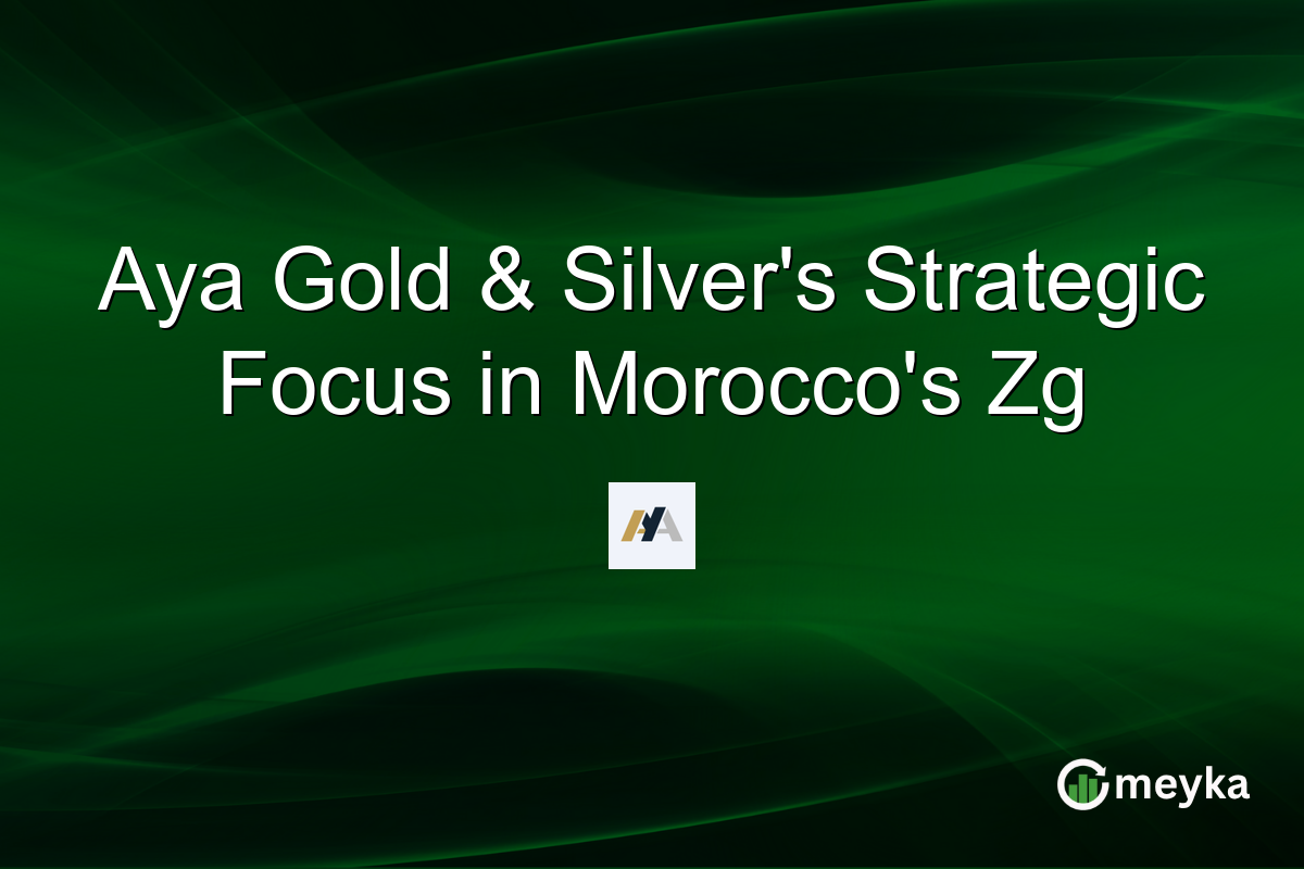 Aya Gold & Silver's Strategic Focus in Morocco's Zg