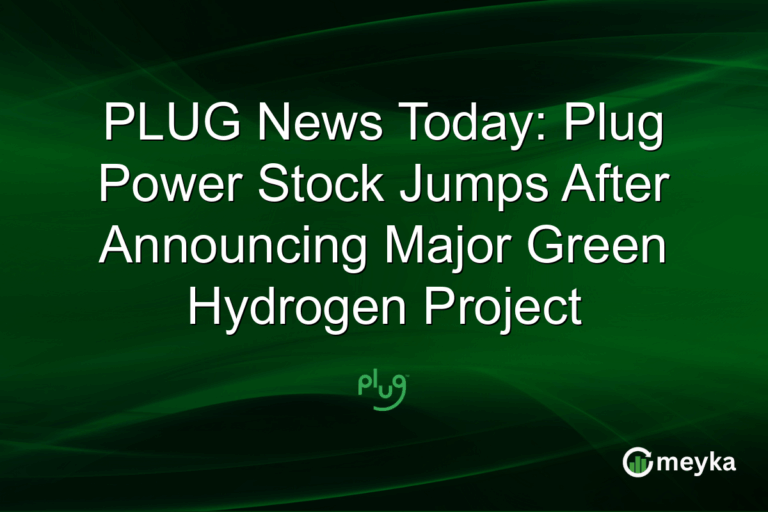 PLUG News Today: Plug Power Stock Jumps After Announcing Major Green Hydrogen Project