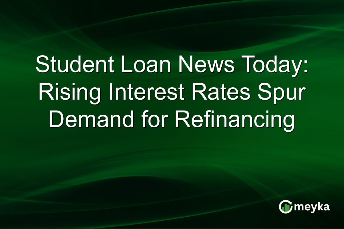 Student Loan News Today: Rising Interest Rates Spur Demand for Refinancing