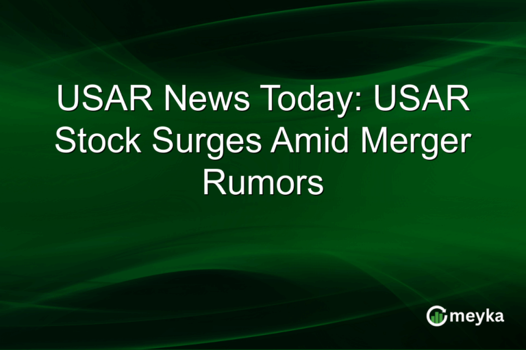 USAR News Today: USAR Stock Surges Amid Merger Rumors