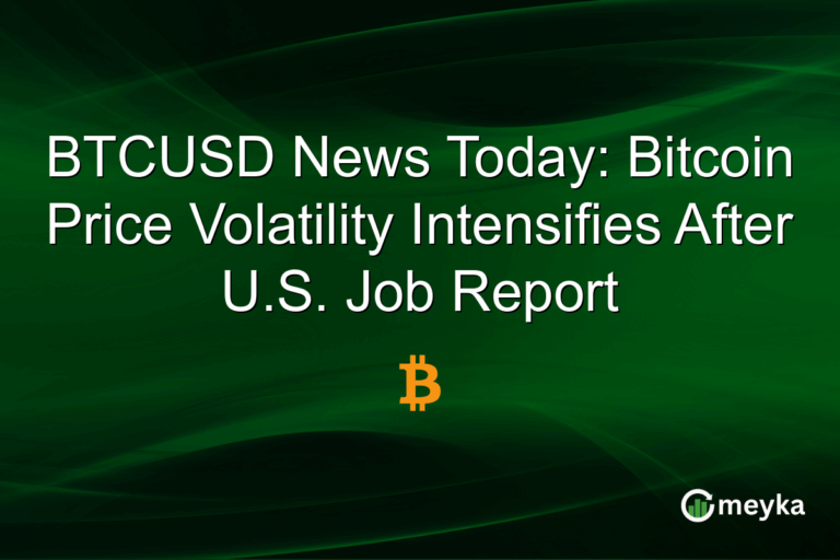 BTCUSD News Today: Bitcoin Price Volatility Intensifies After U.S. Job Report
