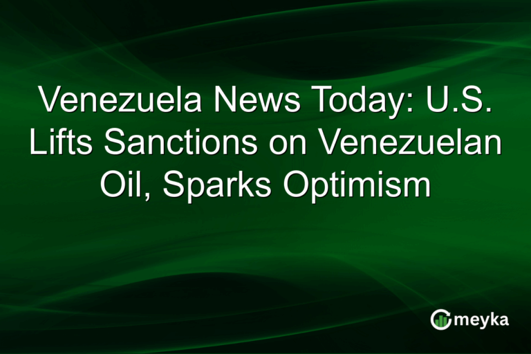 Venezuela News Today: U.S. Lifts Sanctions on Venezuelan Oil, Sparks Optimism