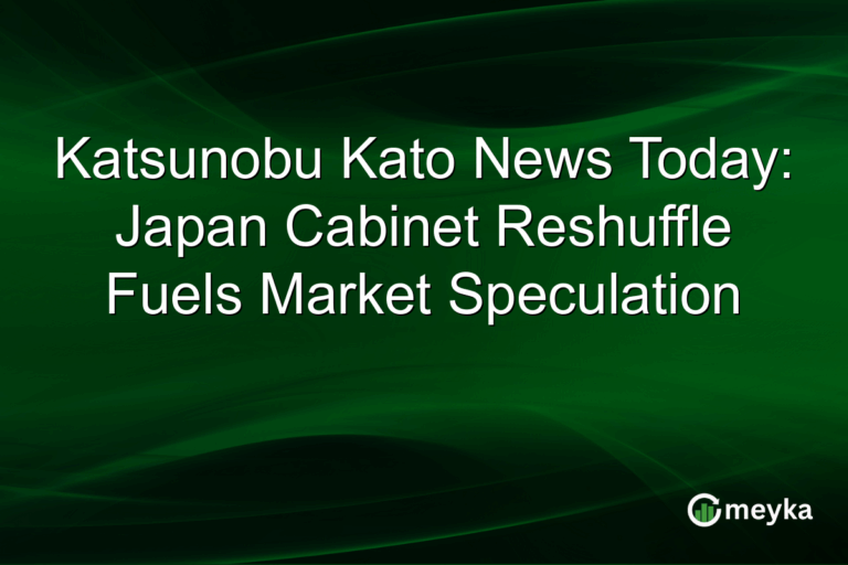 Katsunobu Kato News Today: Japan Cabinet Reshuffle Fuels Market Speculation