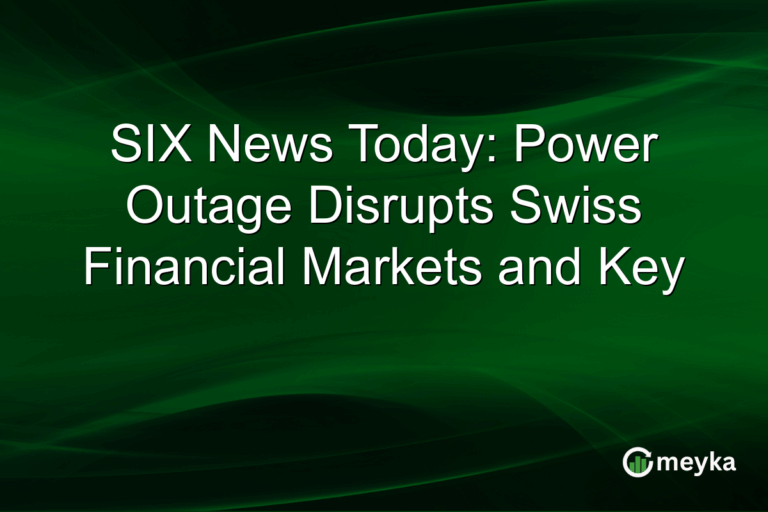 SIX News Today: Power Outage Disrupts Swiss Financial Markets and Key