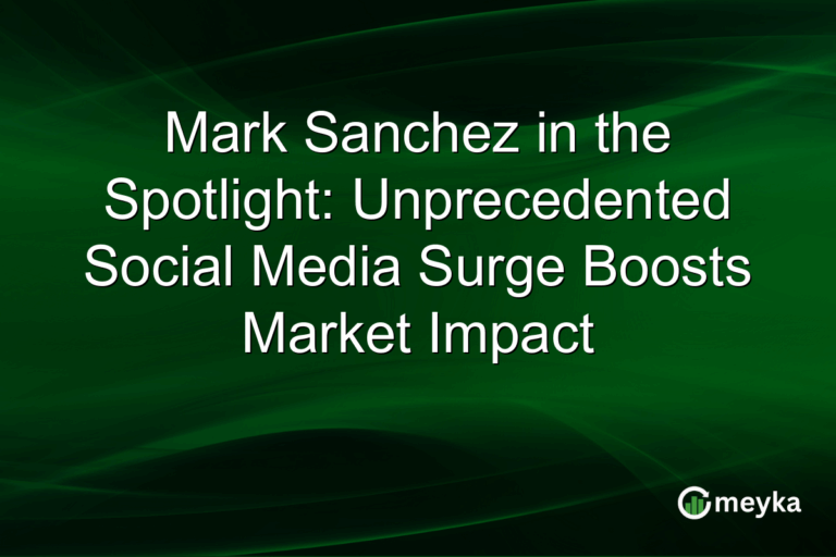 Mark Sanchez in the Spotlight: Unprecedented Social Media Surge Boosts Market Impact