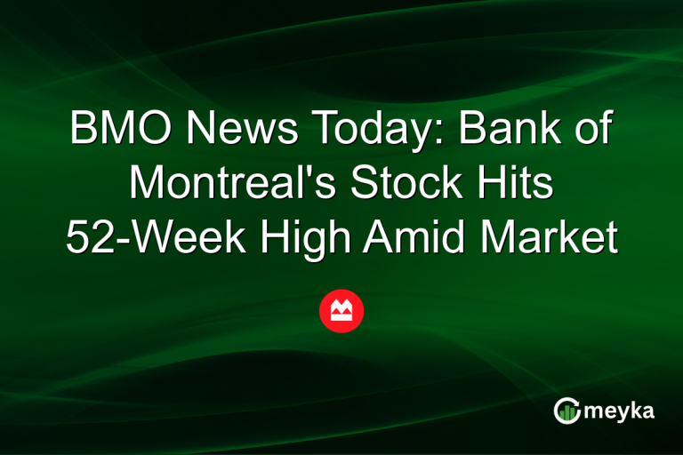 BMO News Today: Bank of Montreal's Stock Hits 52-Week High Amid Market