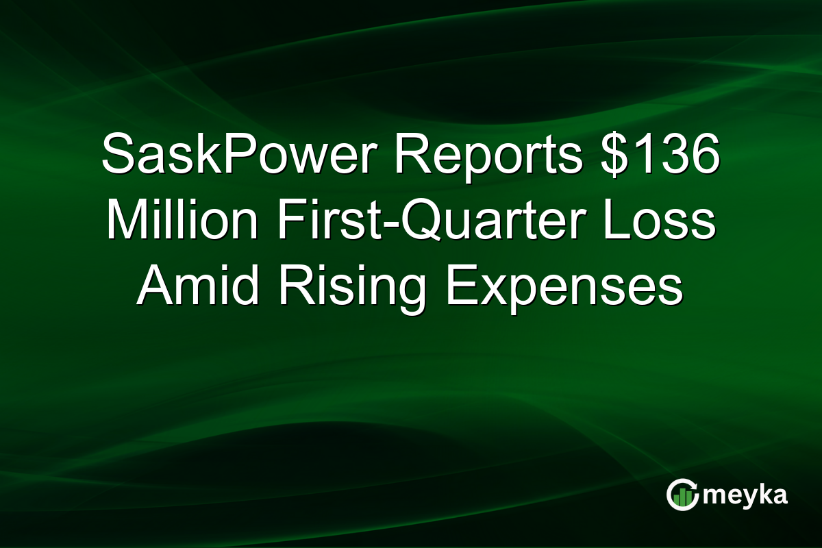 SaskPower Reports $136 Million First-Quarter Loss Amid Rising Expenses